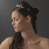 Lovely Silver Clear & Pink Rhinestone Bridal Wedding Tiara Headpiece 6240