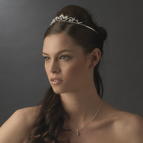 Blue Stone Bridal Wedding Tiara HP 6240