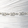 * Elegant White or Ivory Pearl Bridal Wedding Ribbon Bridal Wedding Headband 6469