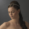 Elegant Single Ivory Pearl Row Bridal Wedding Headband - HP 70644