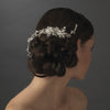 Swarovski Crystal Bridal Wedding Couture Side Bridal Wedding Hair Comb 7809 Silver