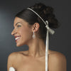 Graceful White or Ivory Pearl Greek Stefana Wedding Crowns 8015