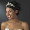Freshwater Pearl and Rhinestone Bridal Wedding Tiara HP 8126