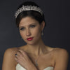 Royal Kate Middleton Inspired Halo Bridal Wedding Tiara 9949