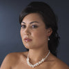 Bridal Wedding Necklace Earring Set 1044 Hematite