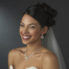 Elaborate Swarovski Crystal Bridal Wedding Jewelry Set NE 2316