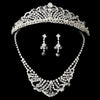 Swarovski Crystal Jewelry 7209 & Bridal Wedding Tiara 7093