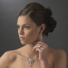 Swarovski Couture Bridal Wedding Necklace Earring Set NE 7300