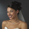Silver AB & Clear Bridal Wedding Jewelry Set 7581