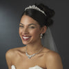 Beautiful Silver Clear Rhinestone Bridal Wedding Tiara HP 8314