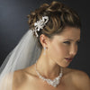 Swarovski Crystal Bridal Wedding Hair Comb 8116