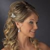 Silver Clear Bridal Wedding Hair Pin 120