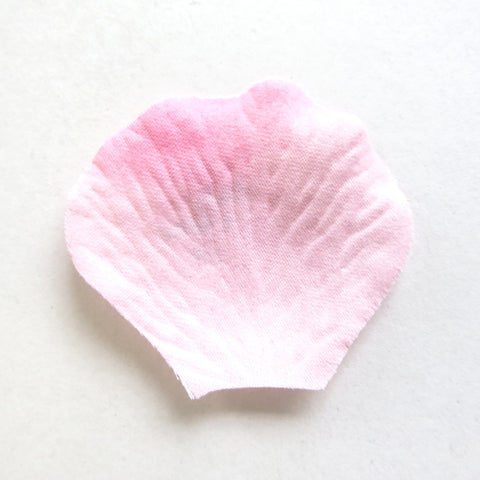 100 Pink Two Tones Artificial Bridal Wedding & Formal Silk Rose Petals