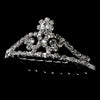 * Silver with Clear Crystals Child's Bridal Wedding Tiara HPC 155