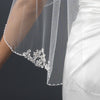 Bridal Wedding Veil Single Layer Fingertip (36" l x 72" w) Bridal Wedding Veil 3336