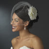 * Elegant Rhinestone Jeweled Royal Gerber Flower Bridal Wedding Hair Clip - Bridal Wedding Hair Clip 417