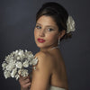 Ivory and White Pearl Bridal Wedding Bouquet 402