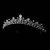 * Charming Silver or Gold Clear Crystal Bridal Wedding Tiara Headpiece 9836