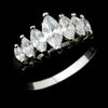 Classy Marquise CZ Bridal Wedding Ring 0366