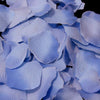 100/500 Periwinkle Two Tone Artificial Bridal Wedding & Formal Silk Rose Petals